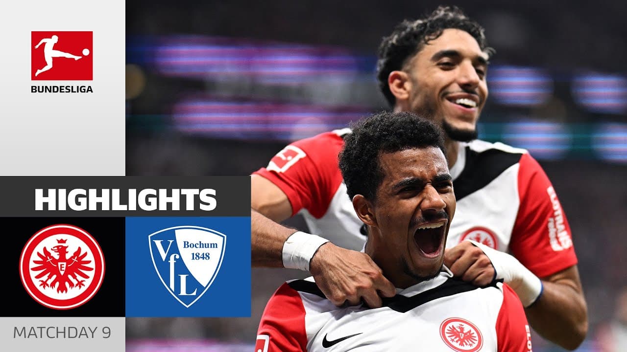 Eintracht Frankfurt vs. VfL Bochum thumbnail