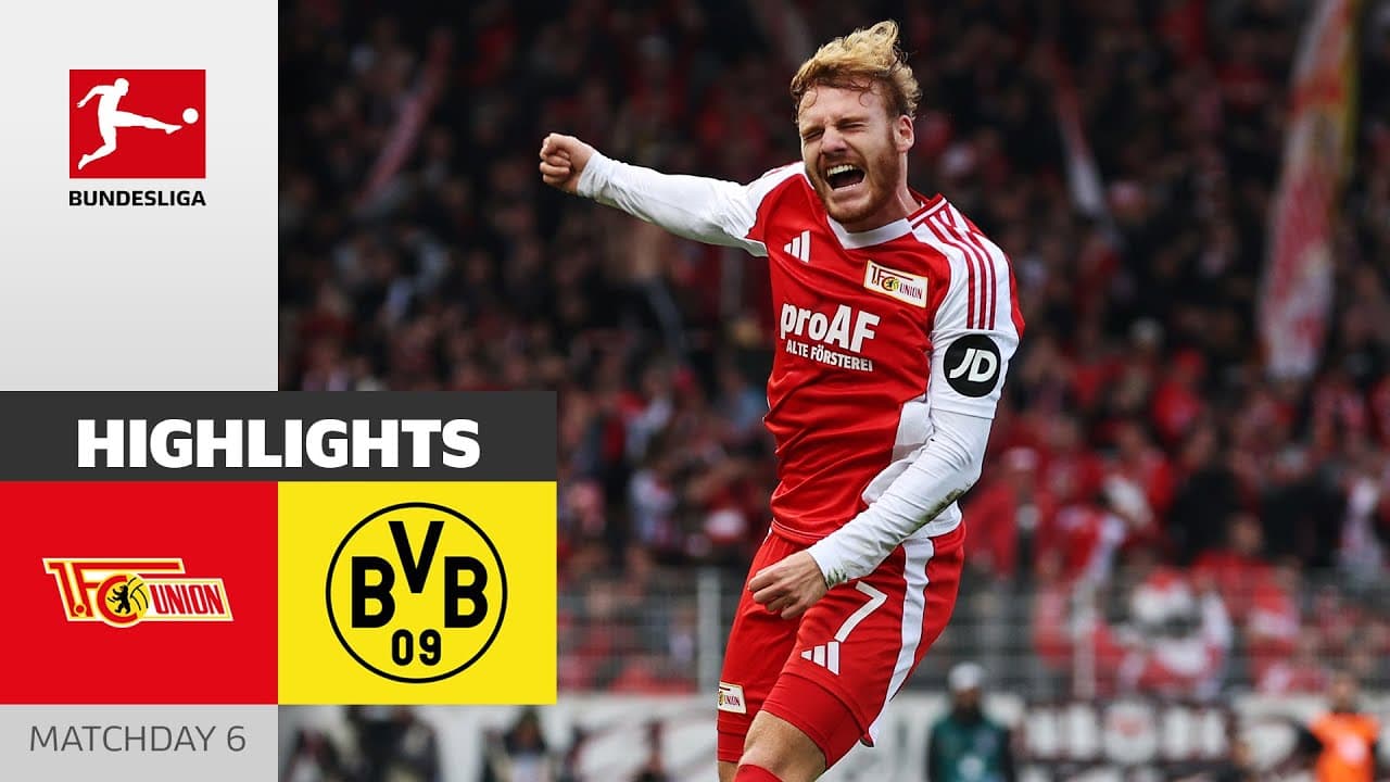 Union Berlin vs. Borussia Dortmund thumbnail