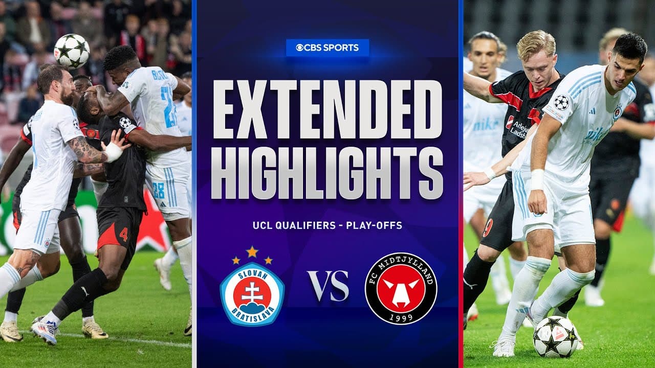 Slovan Bratislava vs. Midtjylland thumbnail