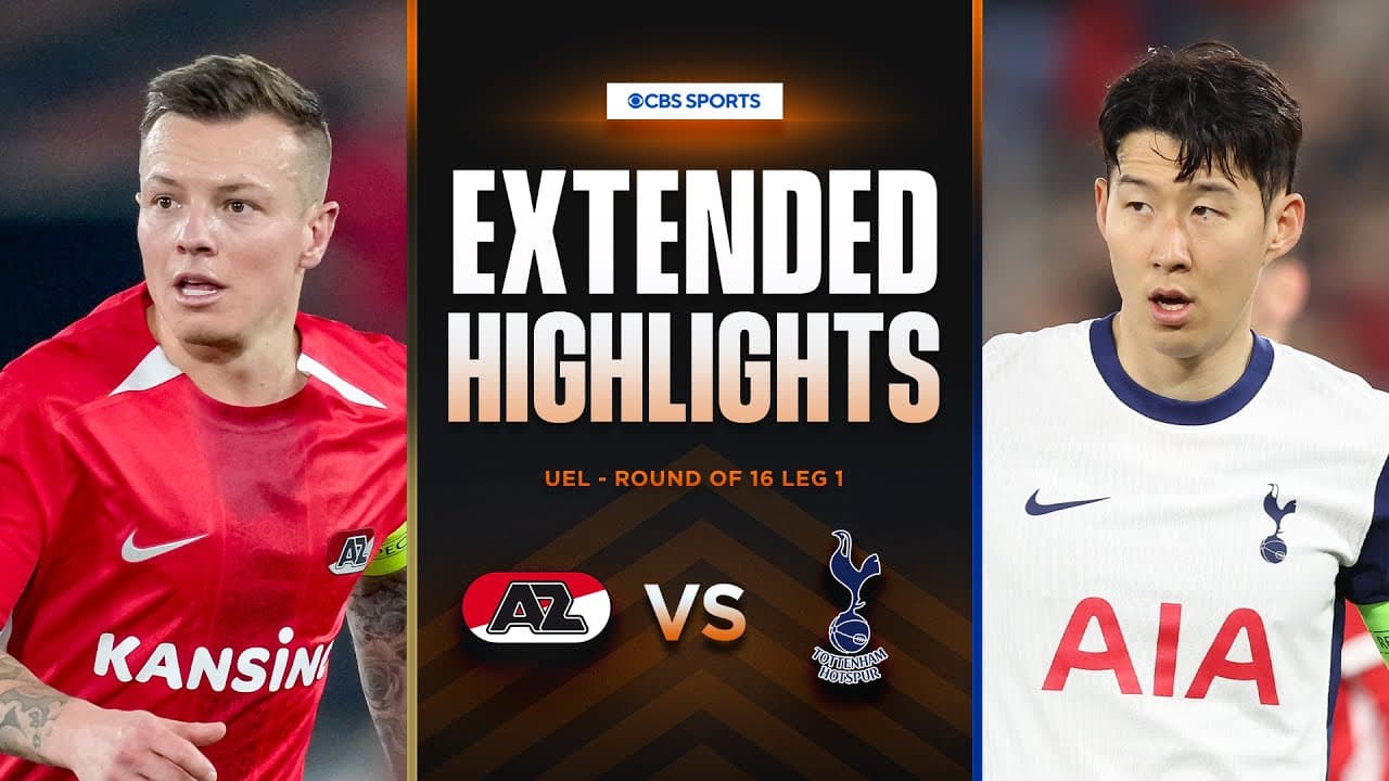 AZ Alkmaar vs. Tottenham thumbnail