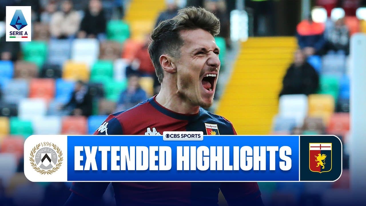 Udinese vs. Genoa thumbnail