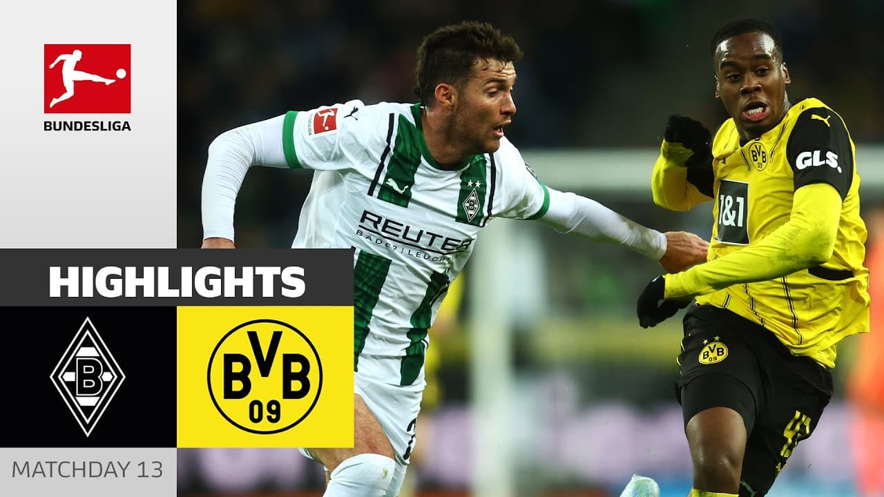 Borussia M'gladbach vs. Borussia Dortmund thumbnail