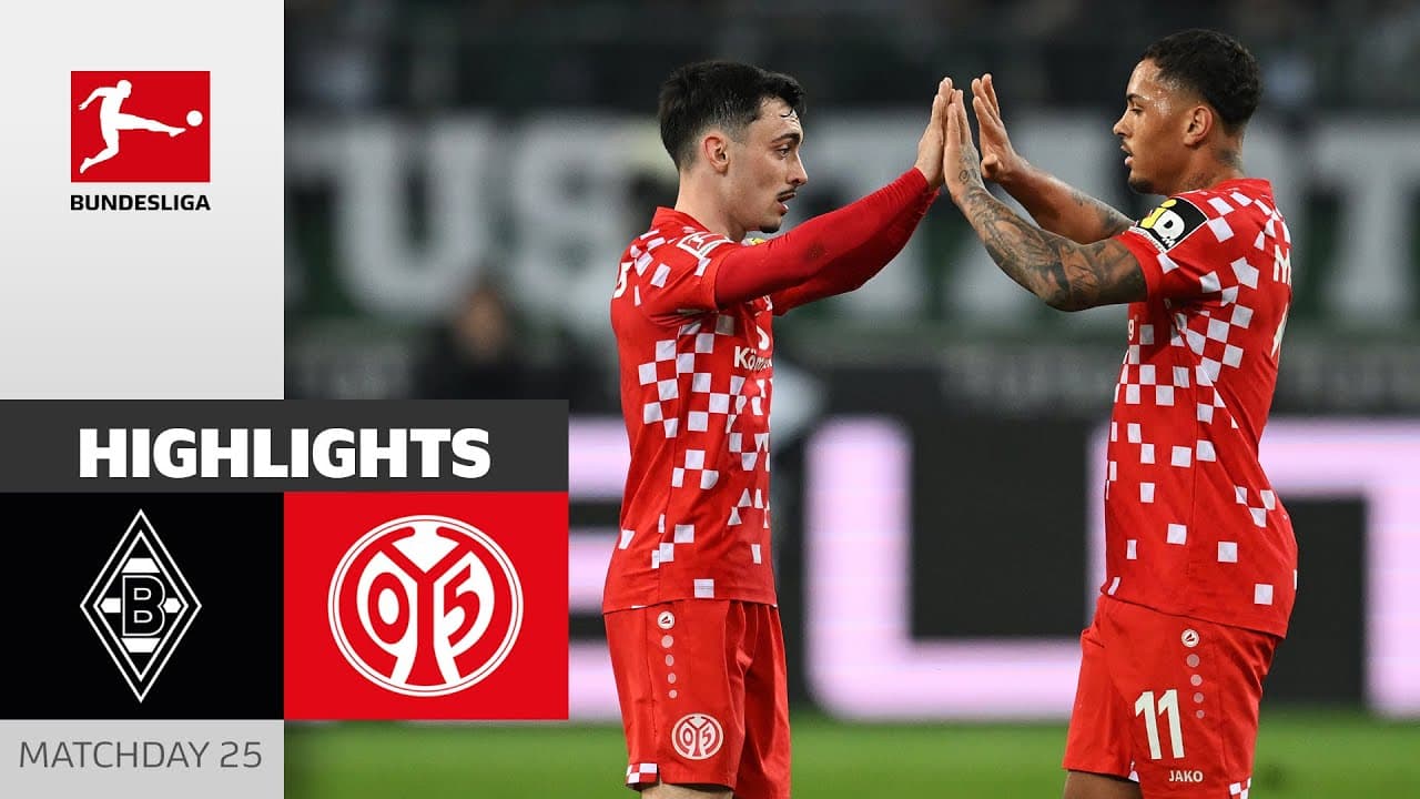Mainz vs. Borussia M'gladbach thumbnail