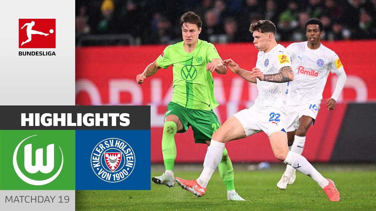 VfL Wolfsburg vs. Holstein Kiel thumbnail