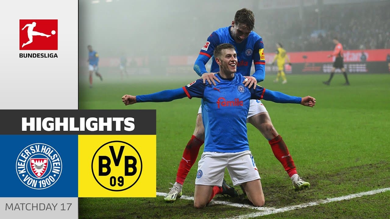 Holstein Kiel vs. Borussia Dortmund thumbnail