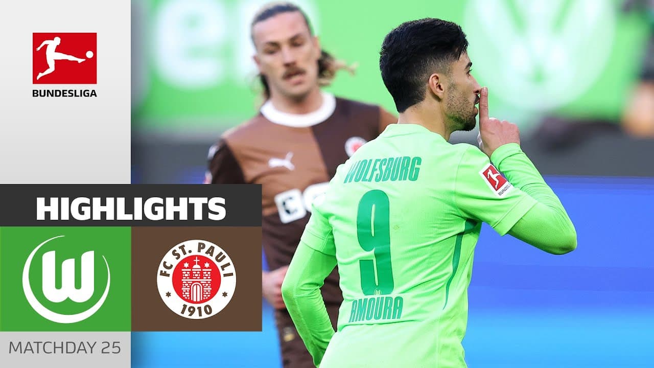 VfL Wolfsburg vs. St. Pauli thumbnail