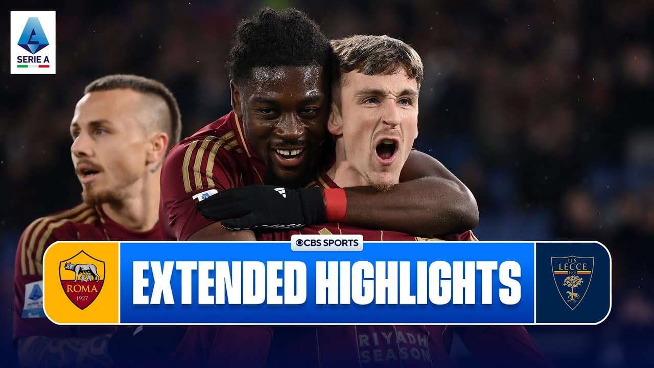 Roma vs. Lecce thumbnail