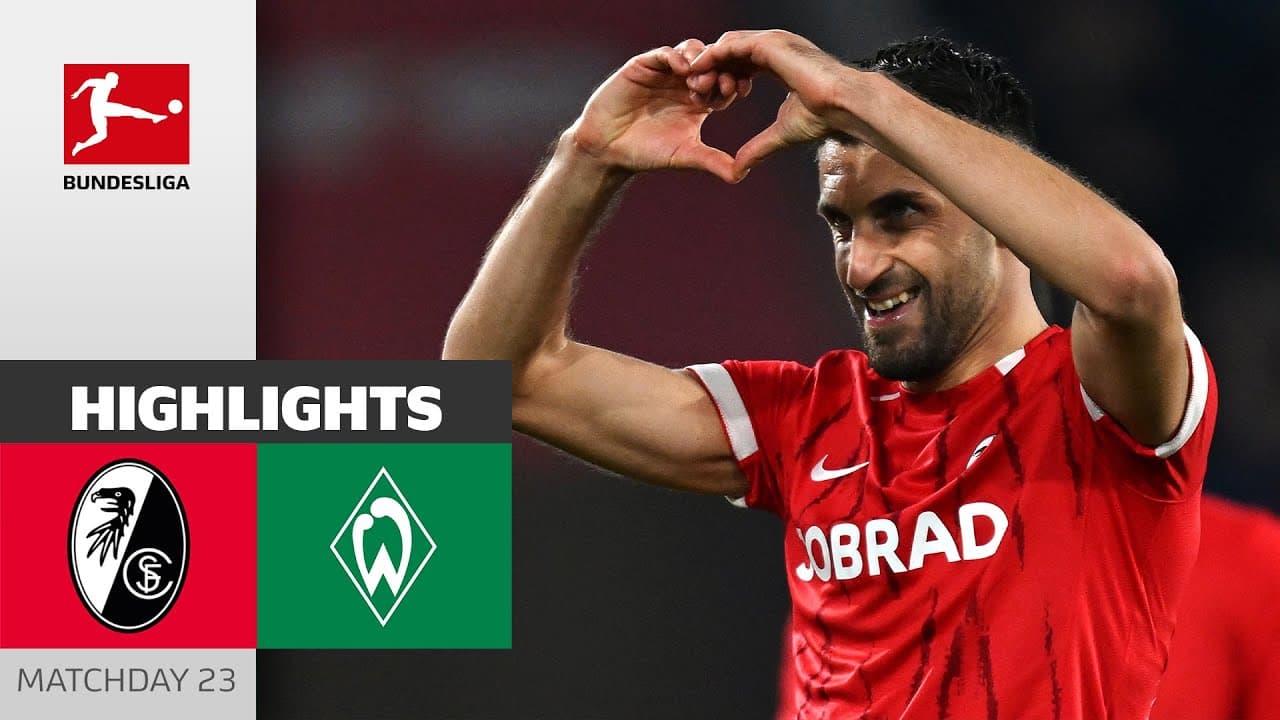Freiburg vs. Werder Bremen thumbnail