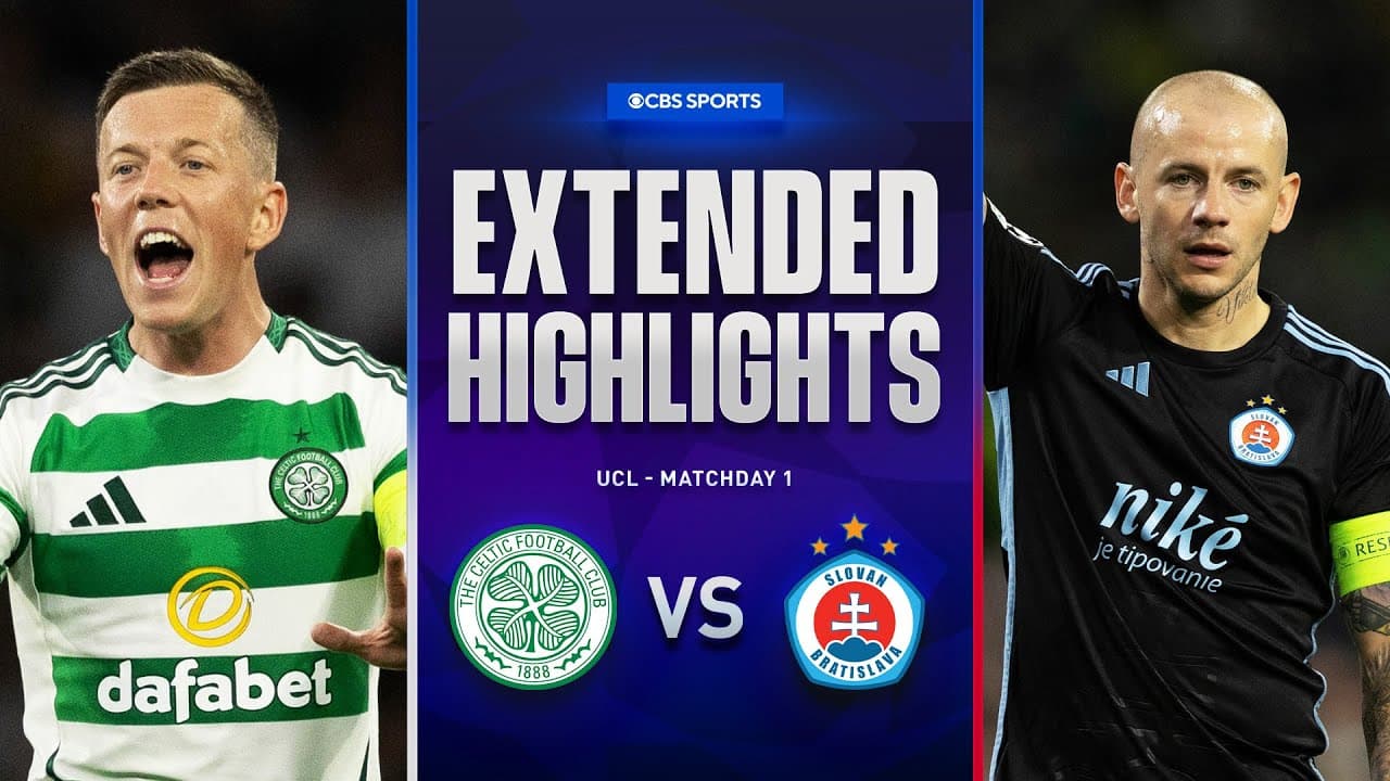 Celtic vs. Slovan Bratislava thumbnail