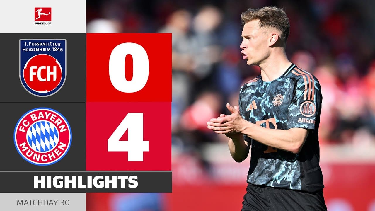 Heidenheim vs. FC Bayern thumbnail
