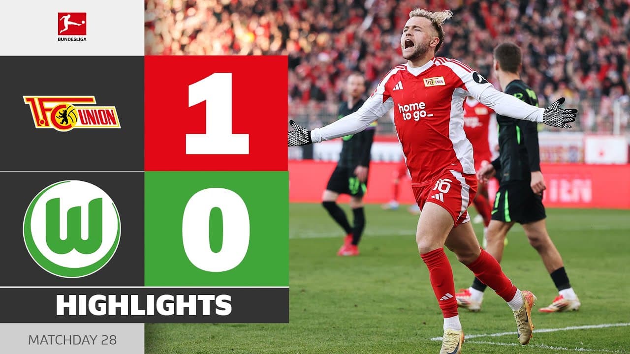 Union Berlin vs. VfL Wolfsburg thumbnail