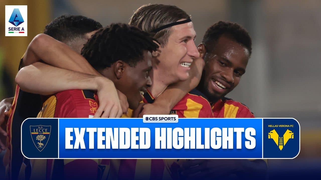 Lecce vs. Hellas Verona thumbnail