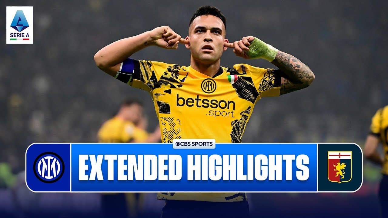 Inter vs. Genoa thumbnail
