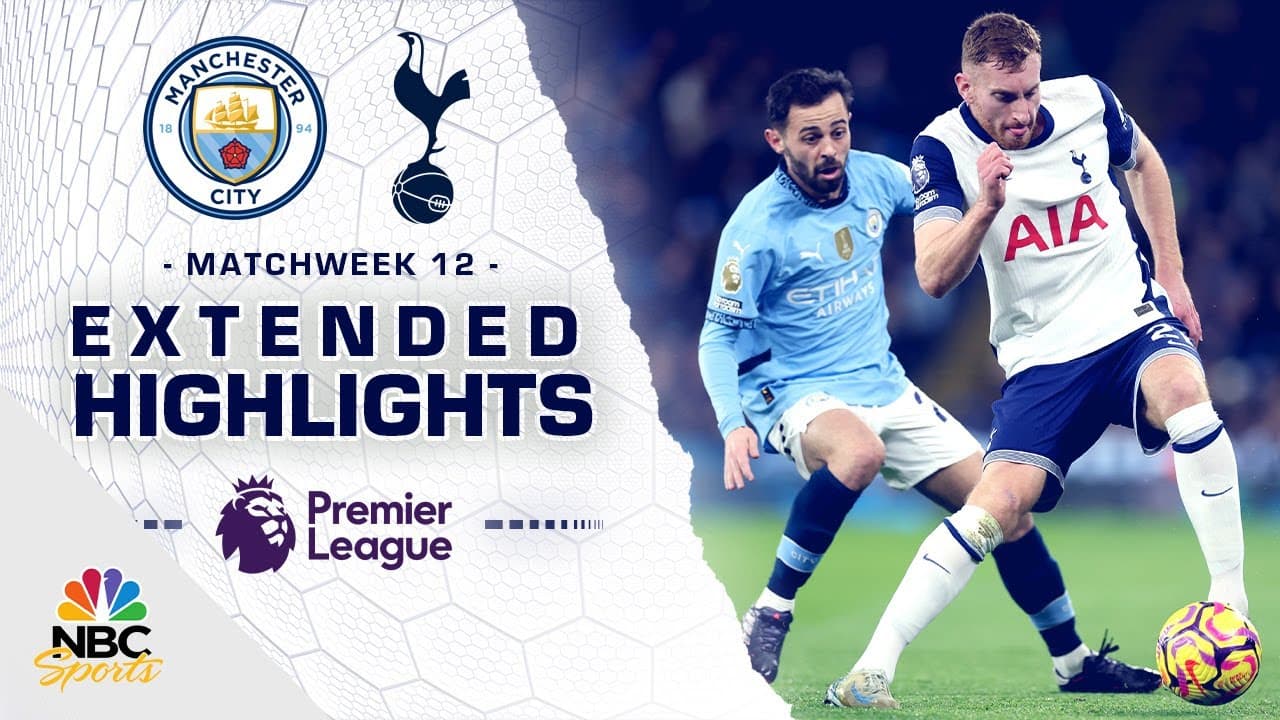 Manchester City vs. Tottenham Hotspur thumbnail