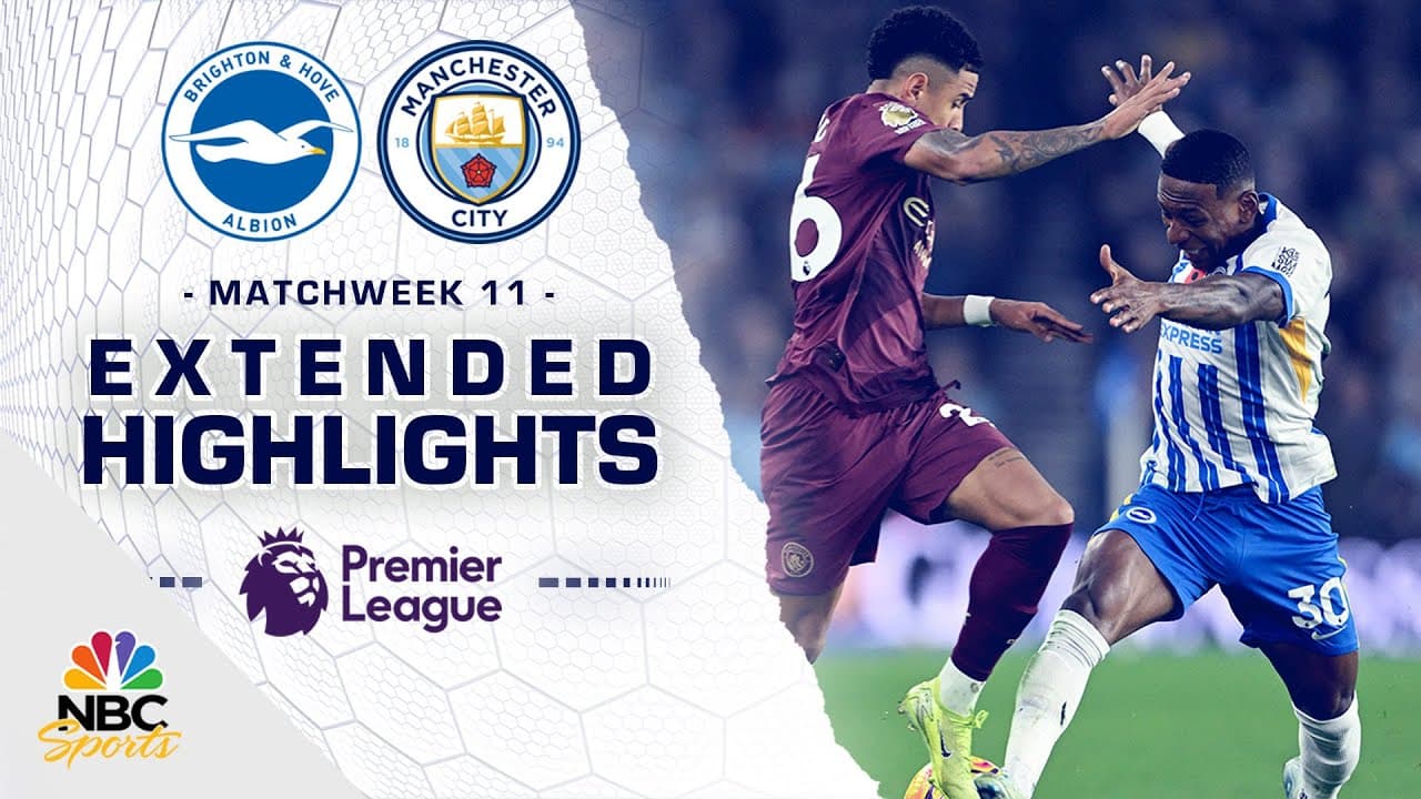 Brighton vs. Manchester City thumbnail