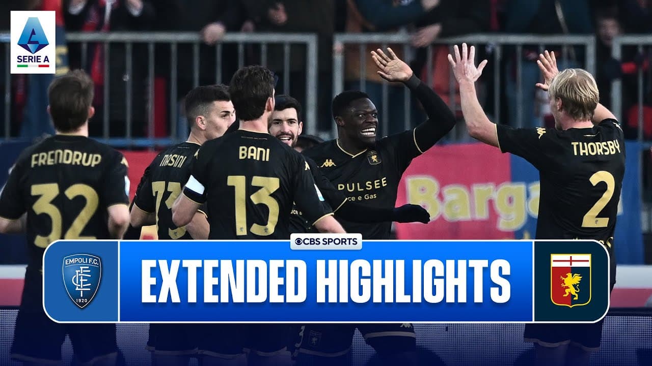 Empoli vs. Genoa thumbnail
