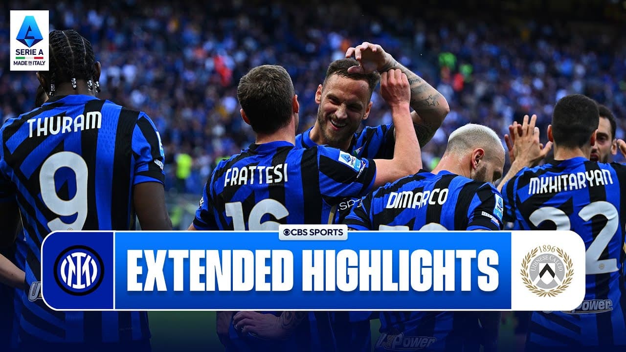 Inter vs. Udinese thumbnail