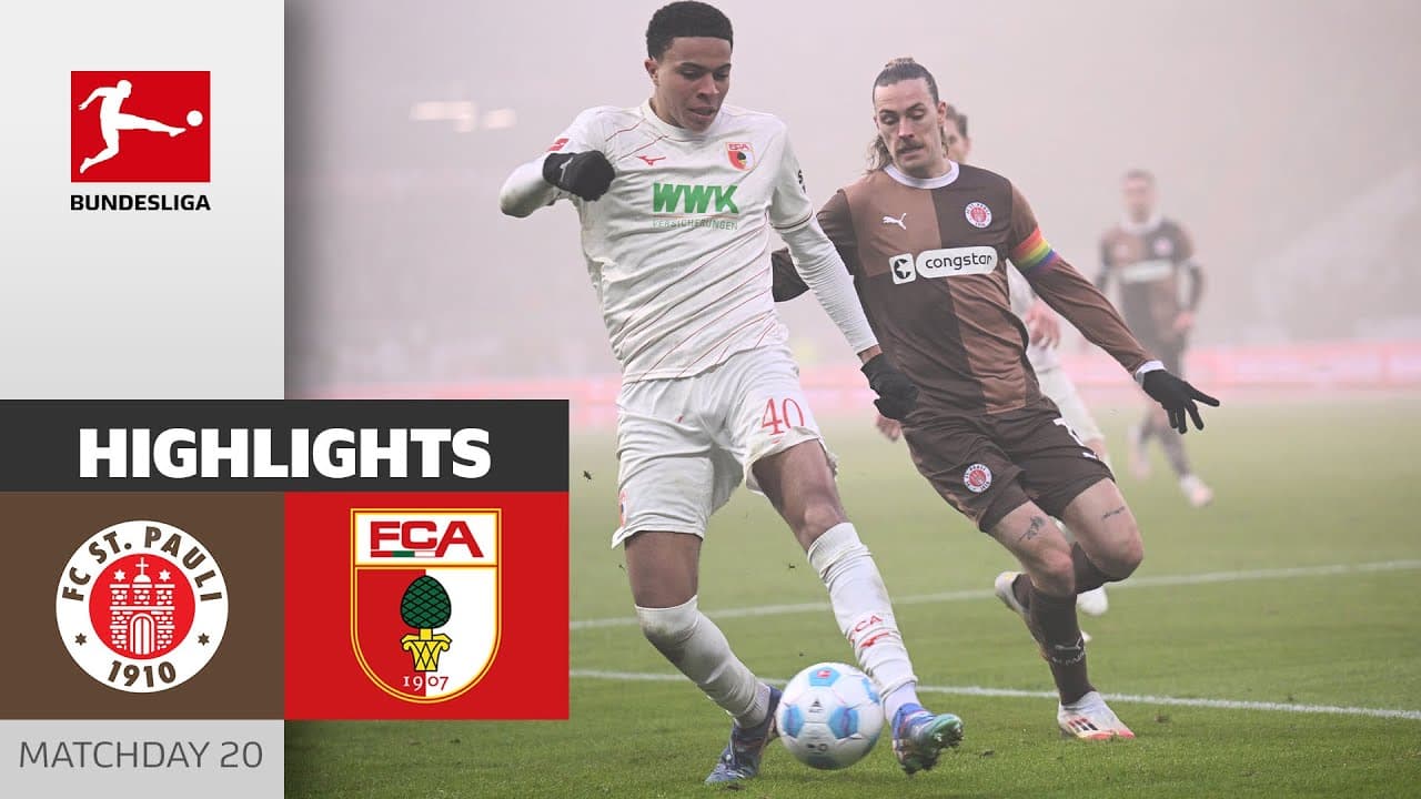 St. Pauli vs. FC Augsburg thumbnail