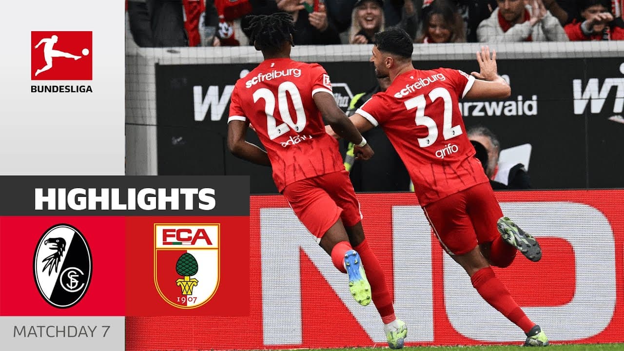 Freiburg vs. FC Augsburg thumbnail