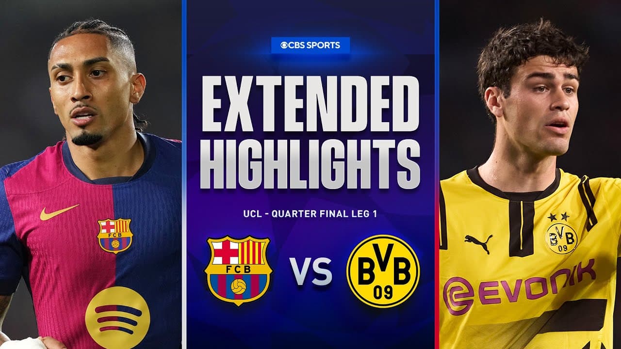 Barcelona vs. Borussia Dortmund thumbnail