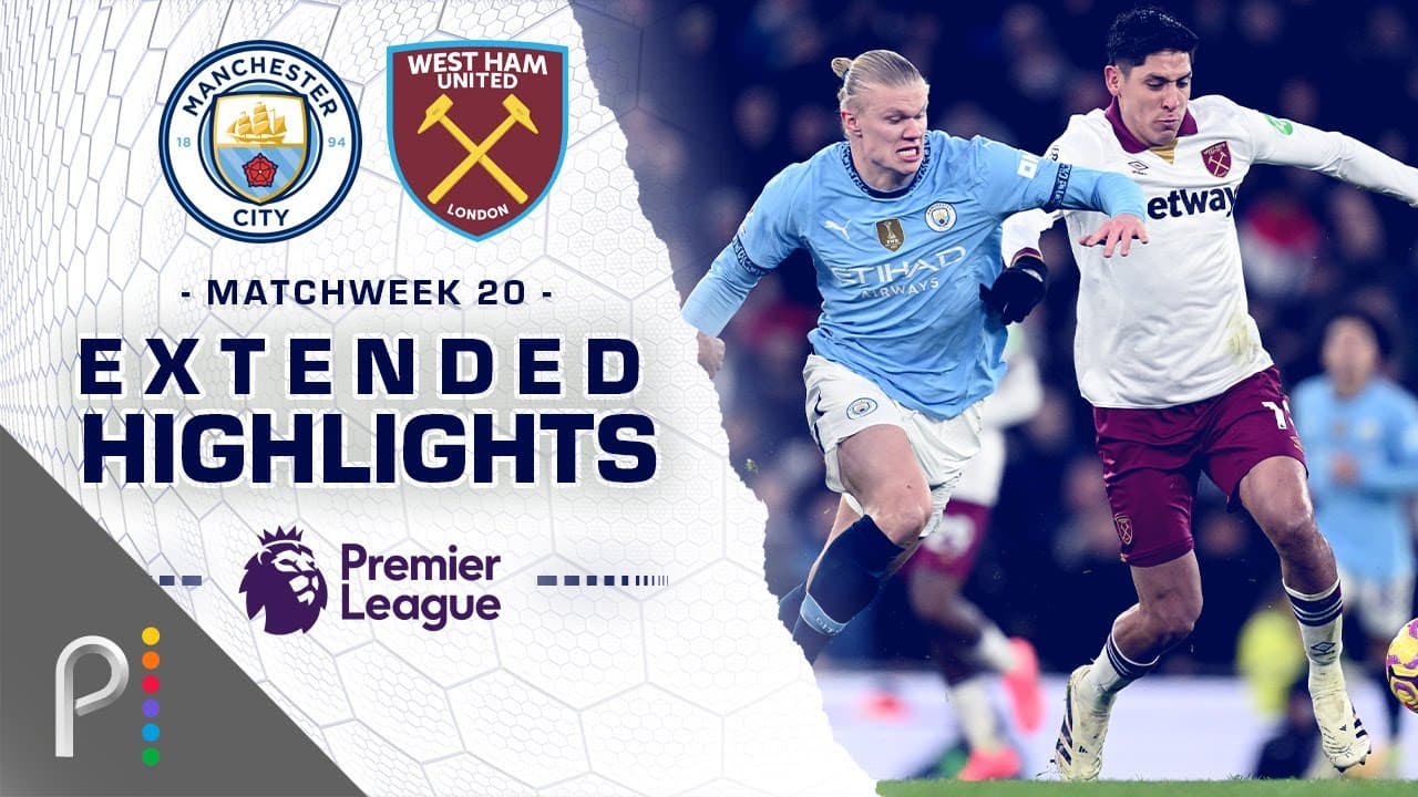 Manchester City vs. West Ham United thumbnail