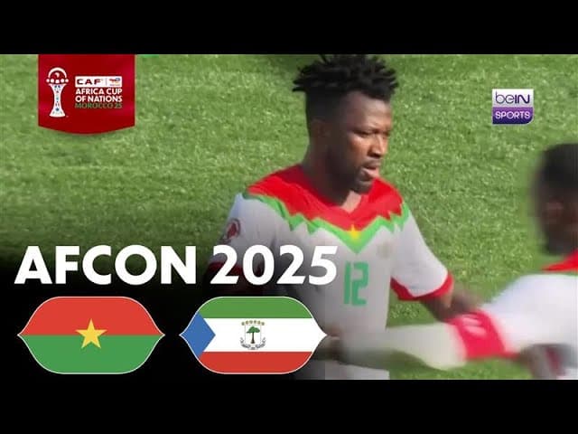Burkina Faso vs Equatorial Guinea thumbnail
