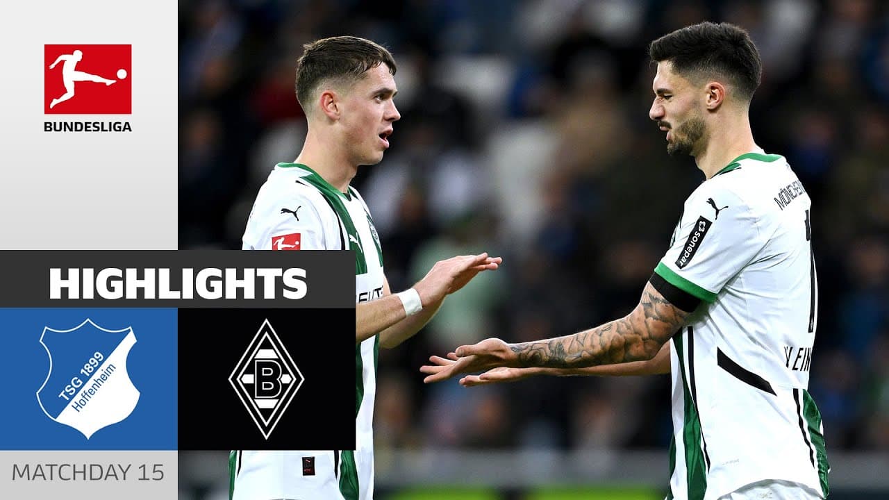 Hoffenheim vs. Borussia M'gladbach thumbnail