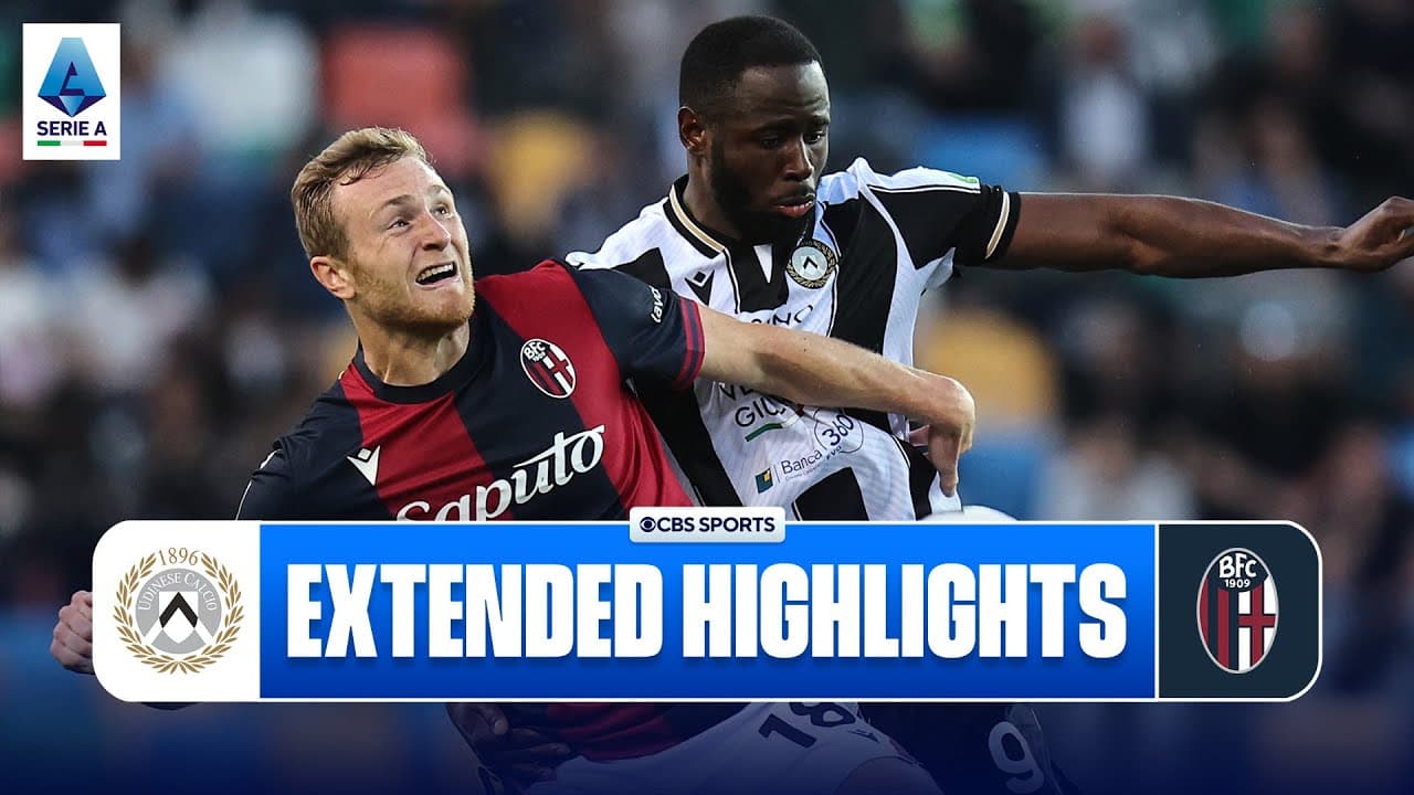 Udinese vs. Bologna thumbnail
