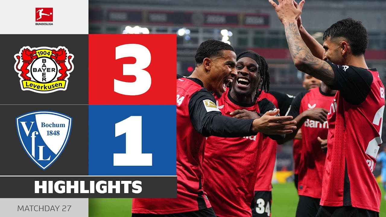 Bayer 04 Leverkusen vs. VfL Bochum thumbnail