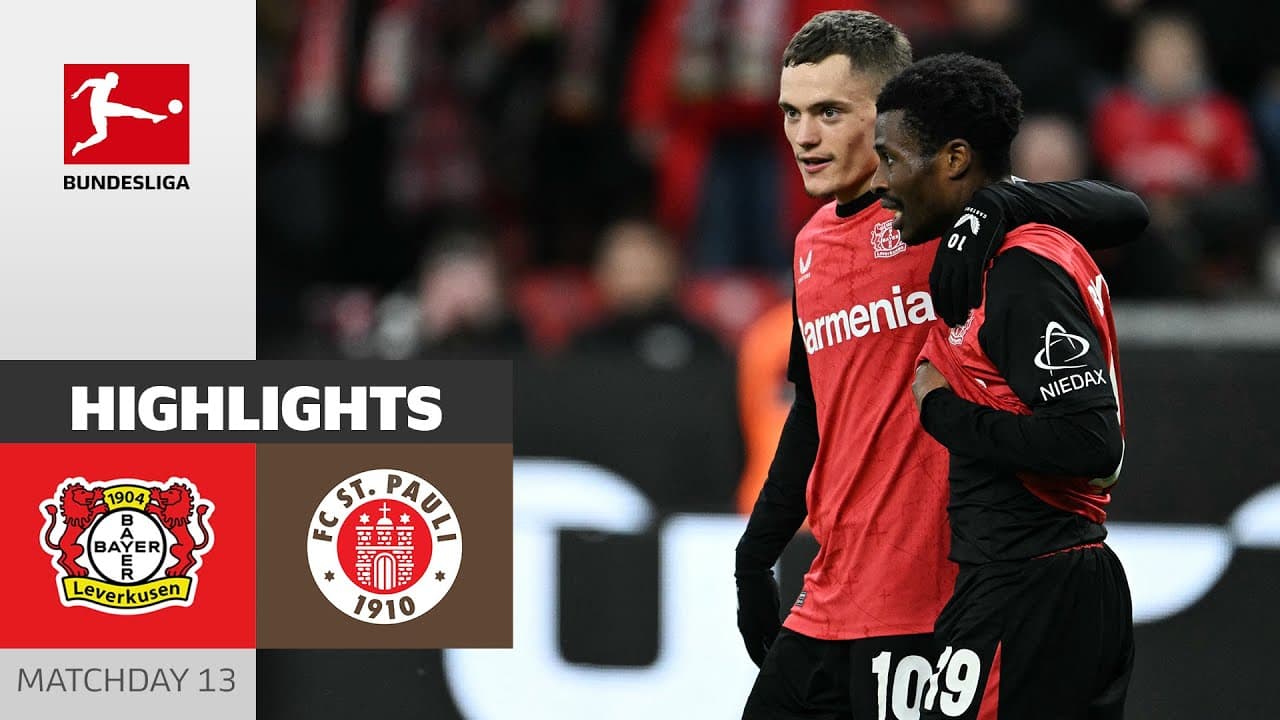 Bayer 04 Leverkusen vs. St. Pauli thumbnail