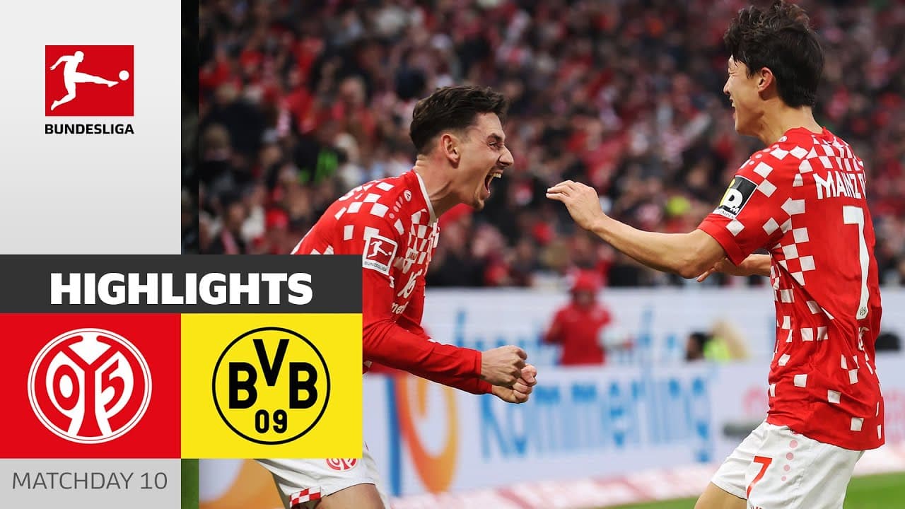 Mainz vs. Borussia Dortmund thumbnail