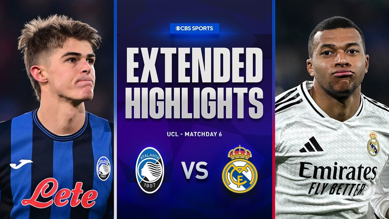 Atalanta vs. Real Madrid thumbnail