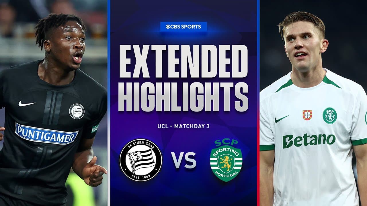 Sturm Graz vs. Sporting Cp thumbnail