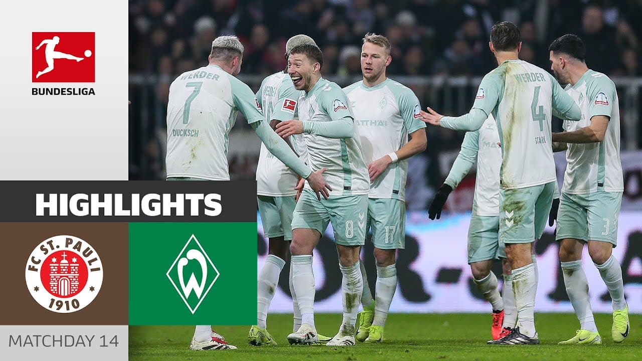 St. Pauli vs. Werder Bremen thumbnail