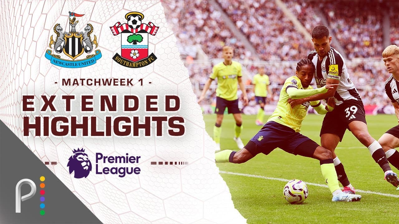 Newcastle United vs. Southampton thumbnail