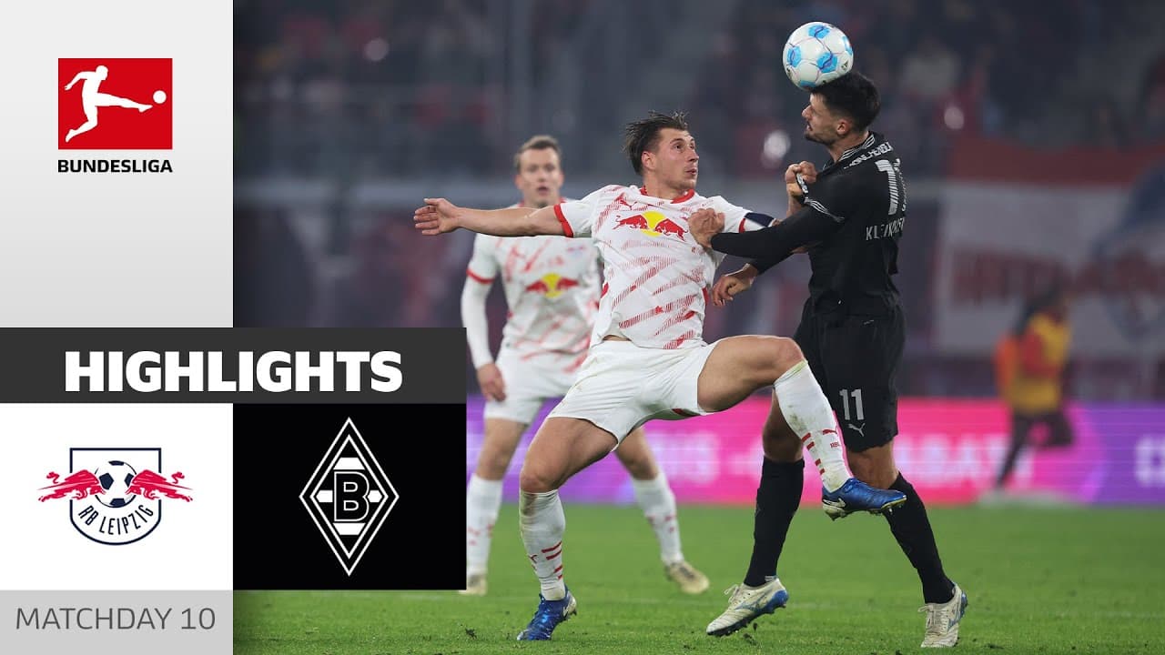 RB Leipzig vs. Borussia M'gladbach thumbnail