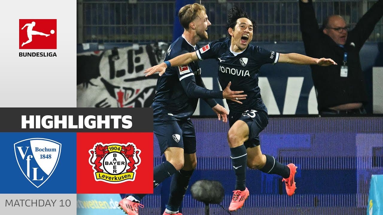 VfL Bochum vs. Bayer 04 Leverkusen thumbnail