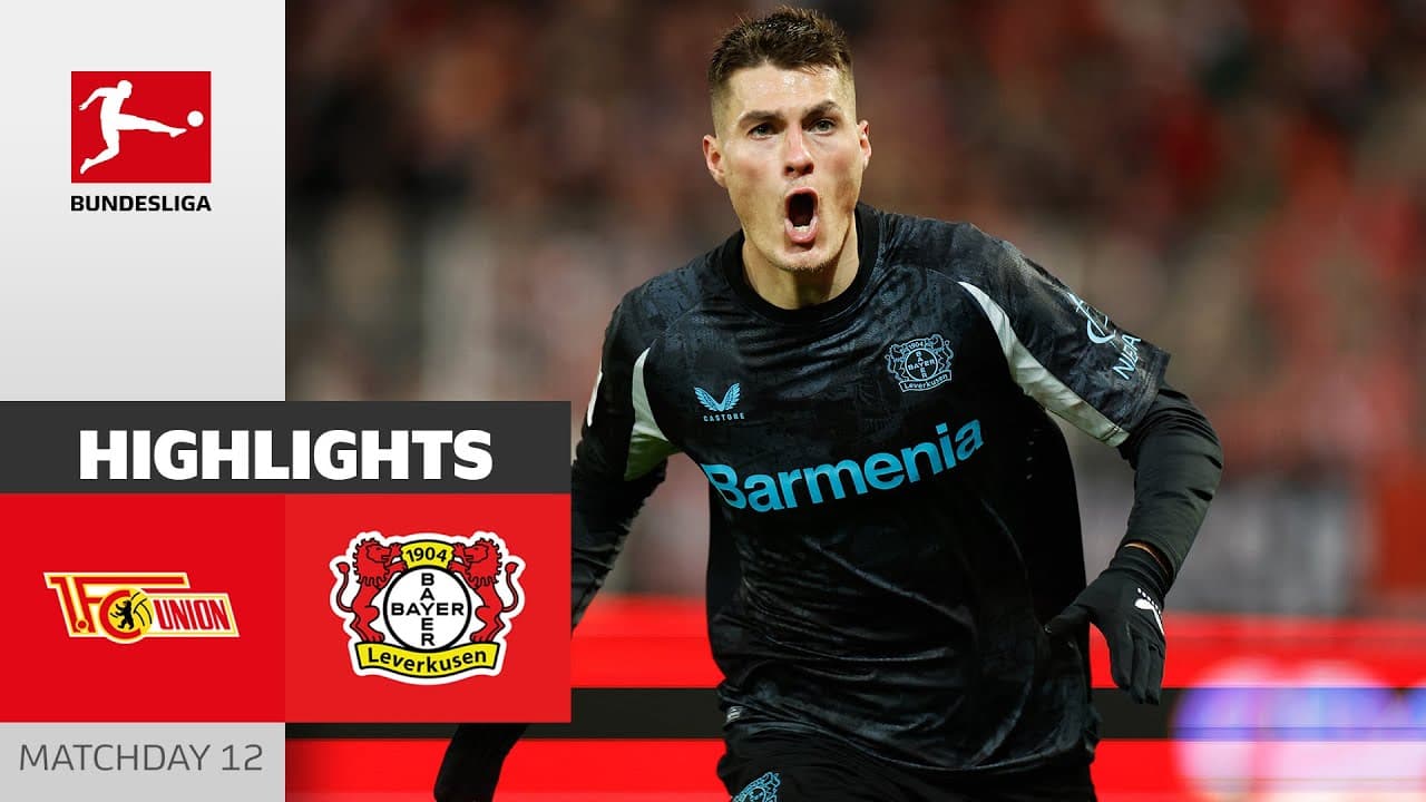 Union Berlin vs. Bayer 04 Leverkusen thumbnail