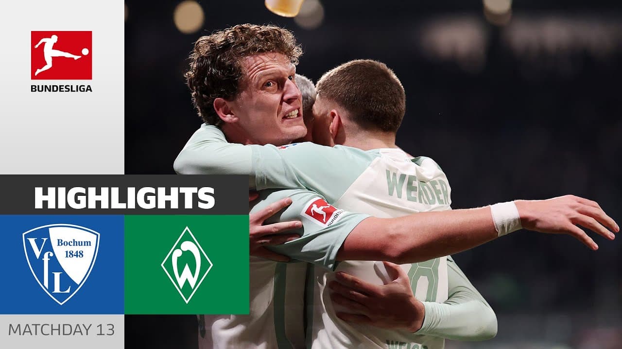 VfL Bochum vs. Werder Bremen thumbnail