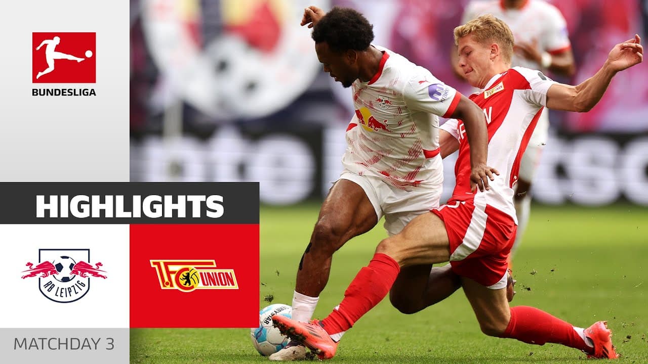 RB Leipzig vs. Union Berlin thumbnail
