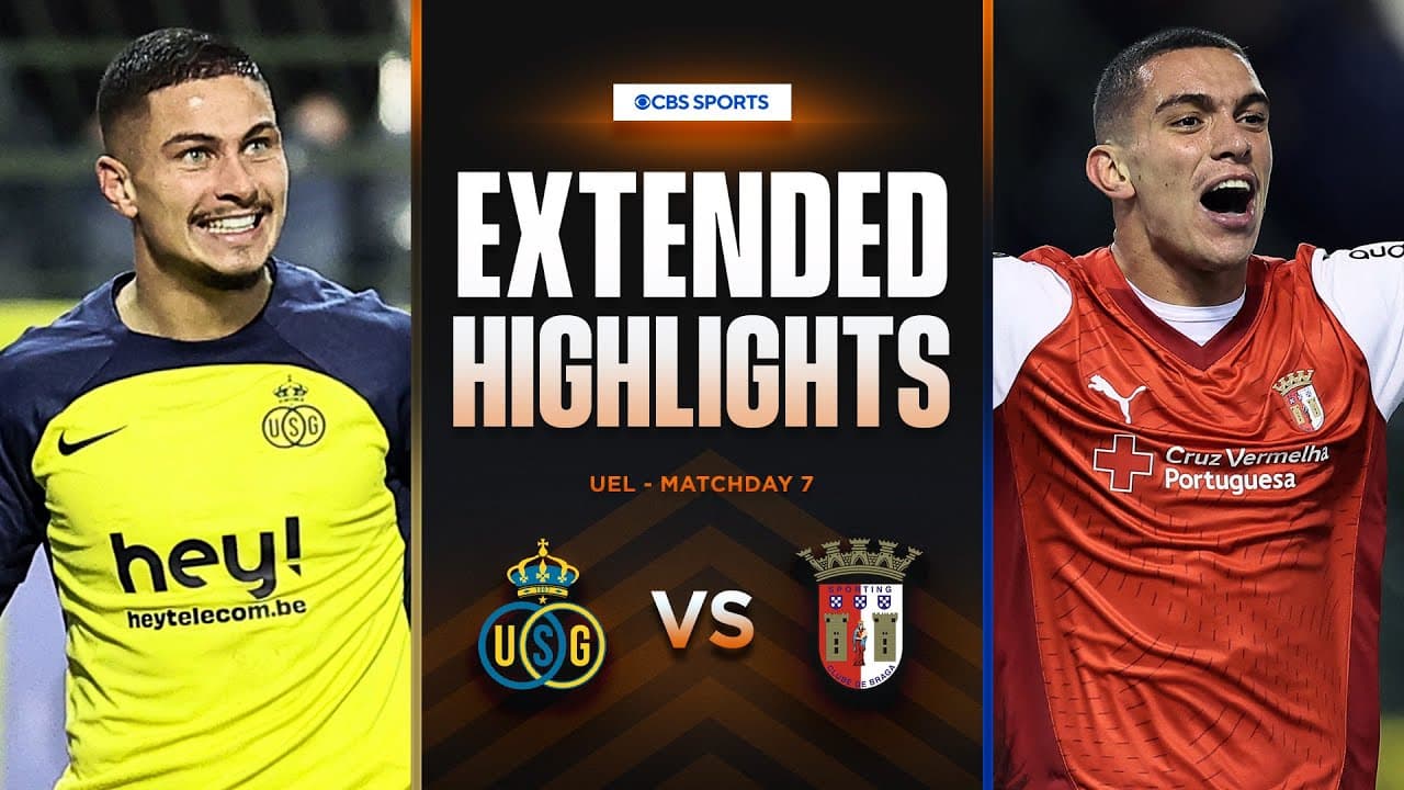 Union Saint-Gilloise vs. Braga thumbnail