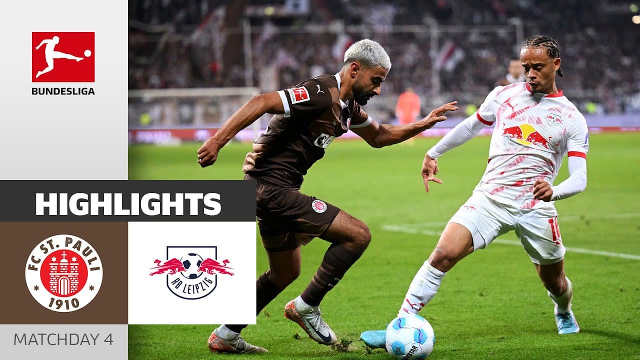 St. Pauli vs. RB Leipzig thumbnail