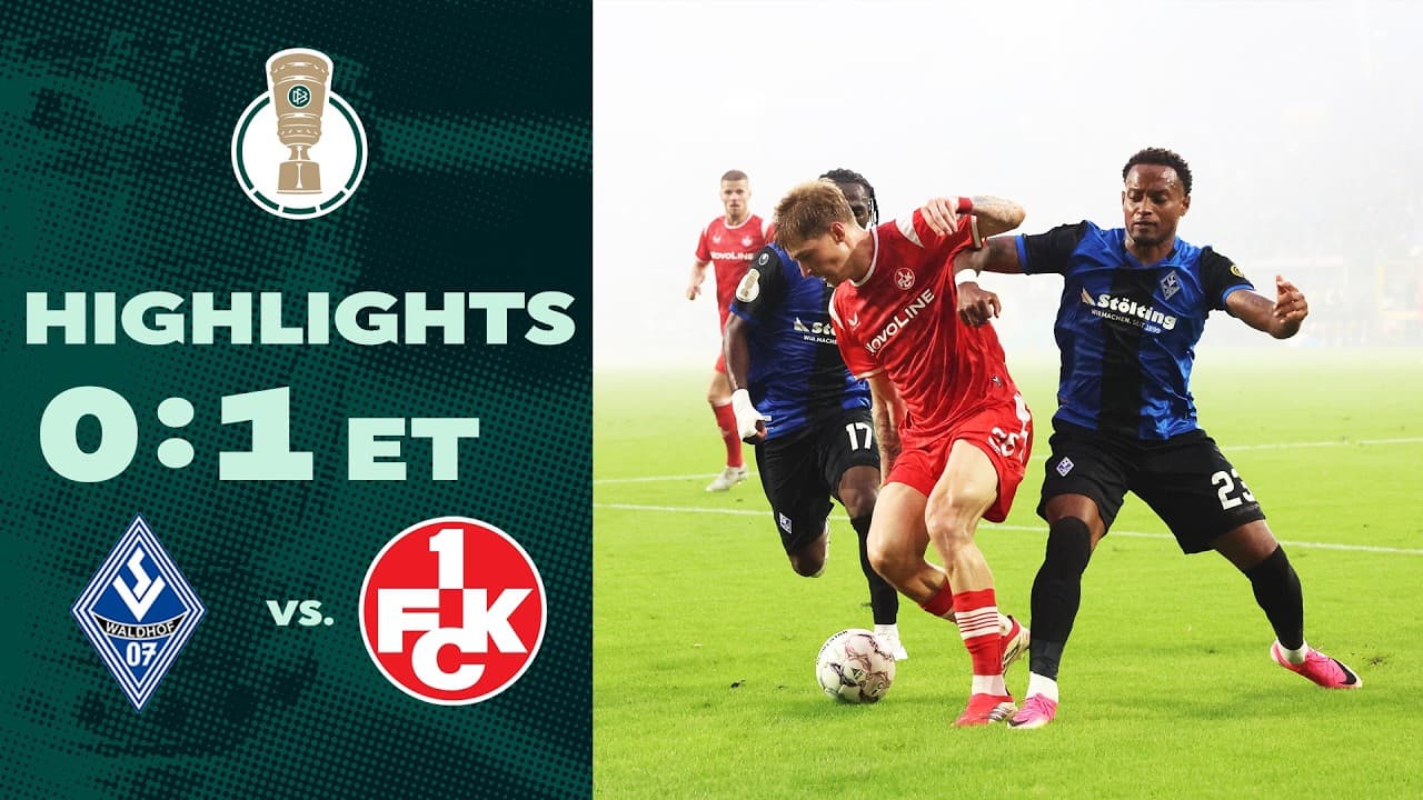 Waldhof Mannheim vs. FC Kaiserslautern thumbnail