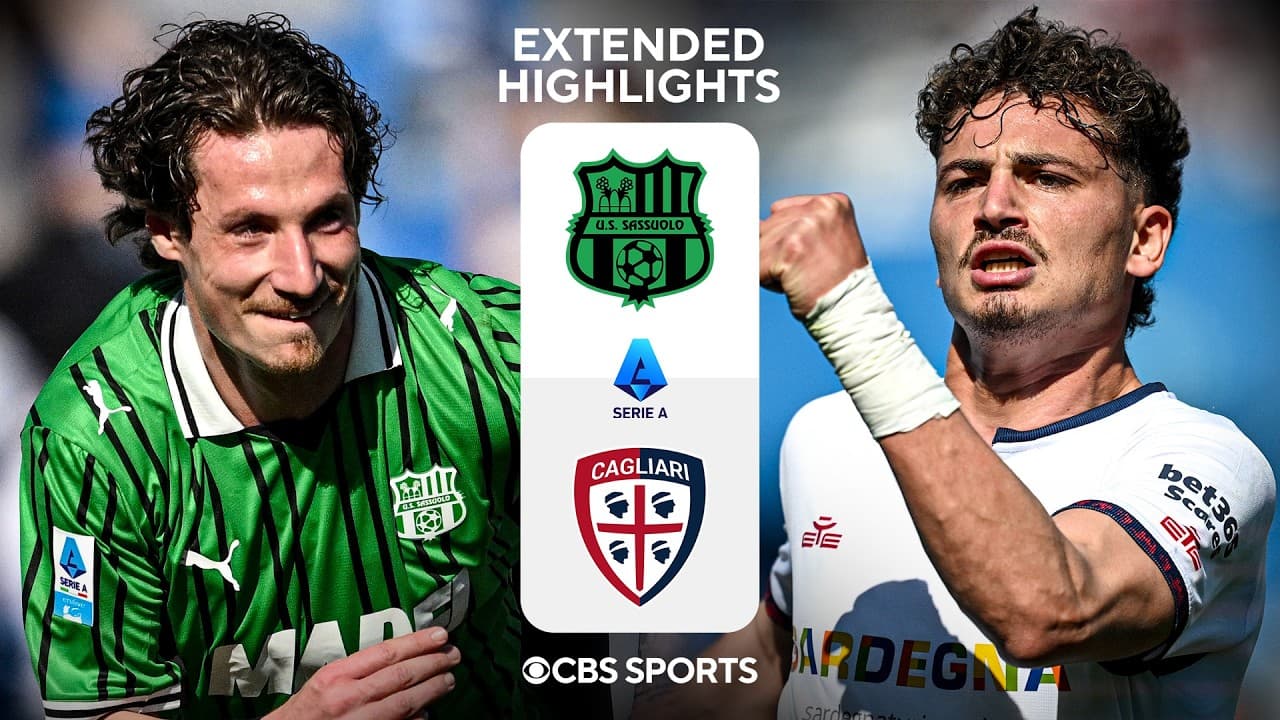 Sassuolo vs. Cagliari thumbnail