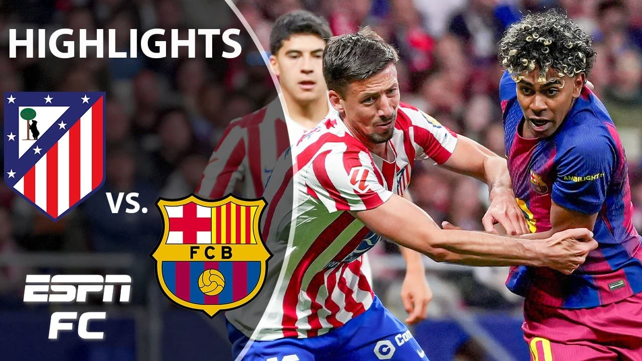 Atletico Madrid vs. Barcelona thumbnail
